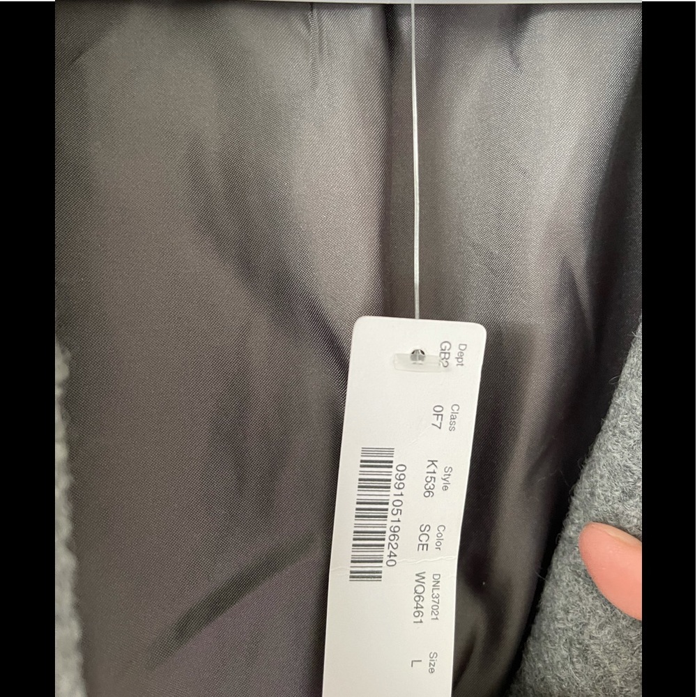 NWT J.crew belted wool coat - Picture 5 of 8